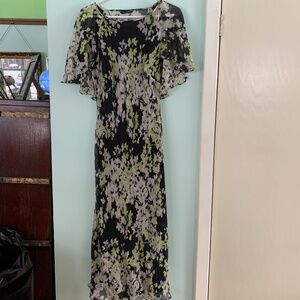Windmoor floral print midi dress, size 14